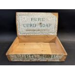 A Pure Curd Soap by Price's patent candle Company Limited rectangular dispensing box.