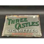 A Wills 'Three Castles' Cigarettes advertising mirror, 12 x 9".