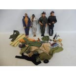A quantity of modern G.I. Joe plus other figures.