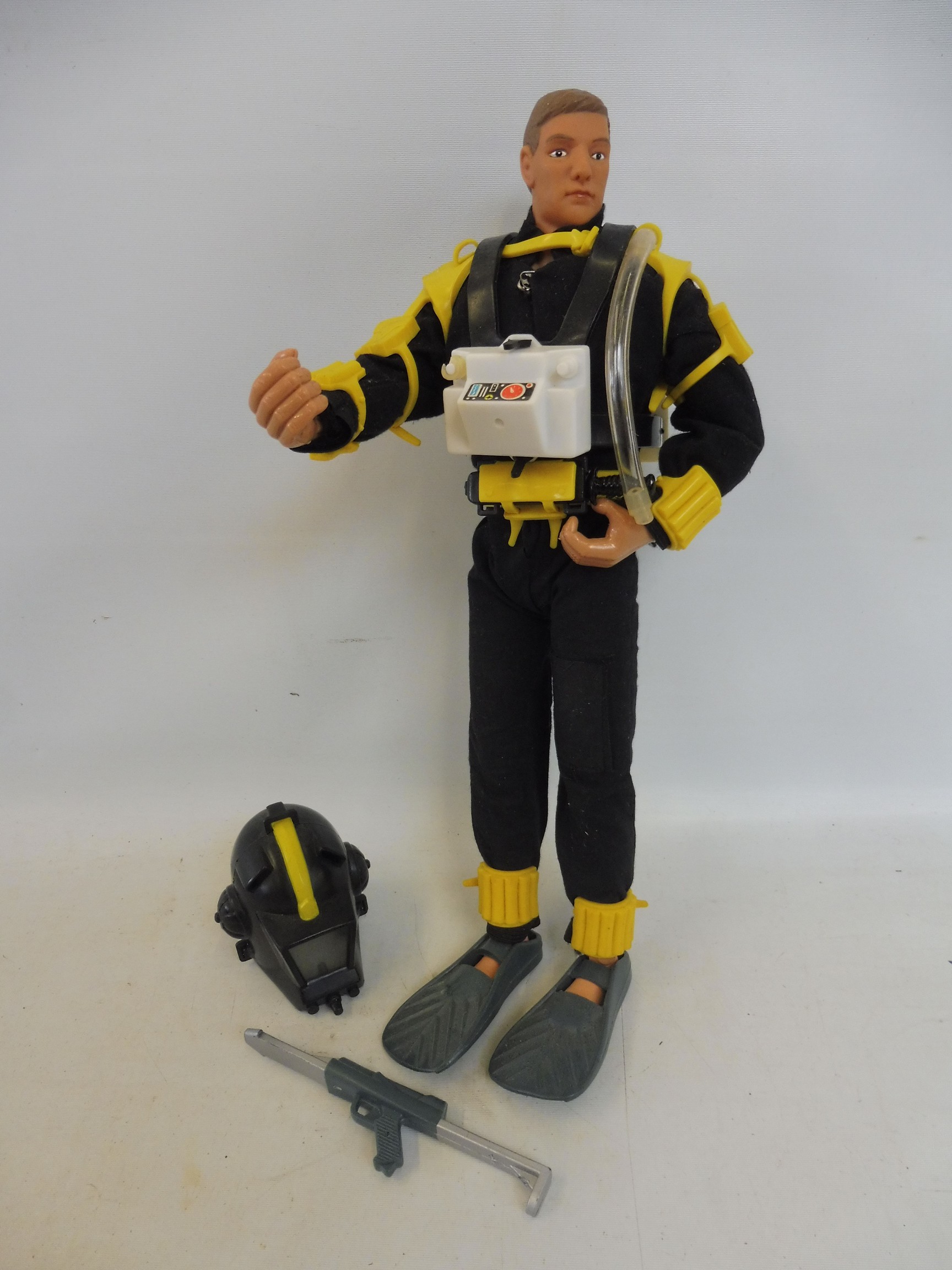 A rare original underwater assault outfit on a modern figure.