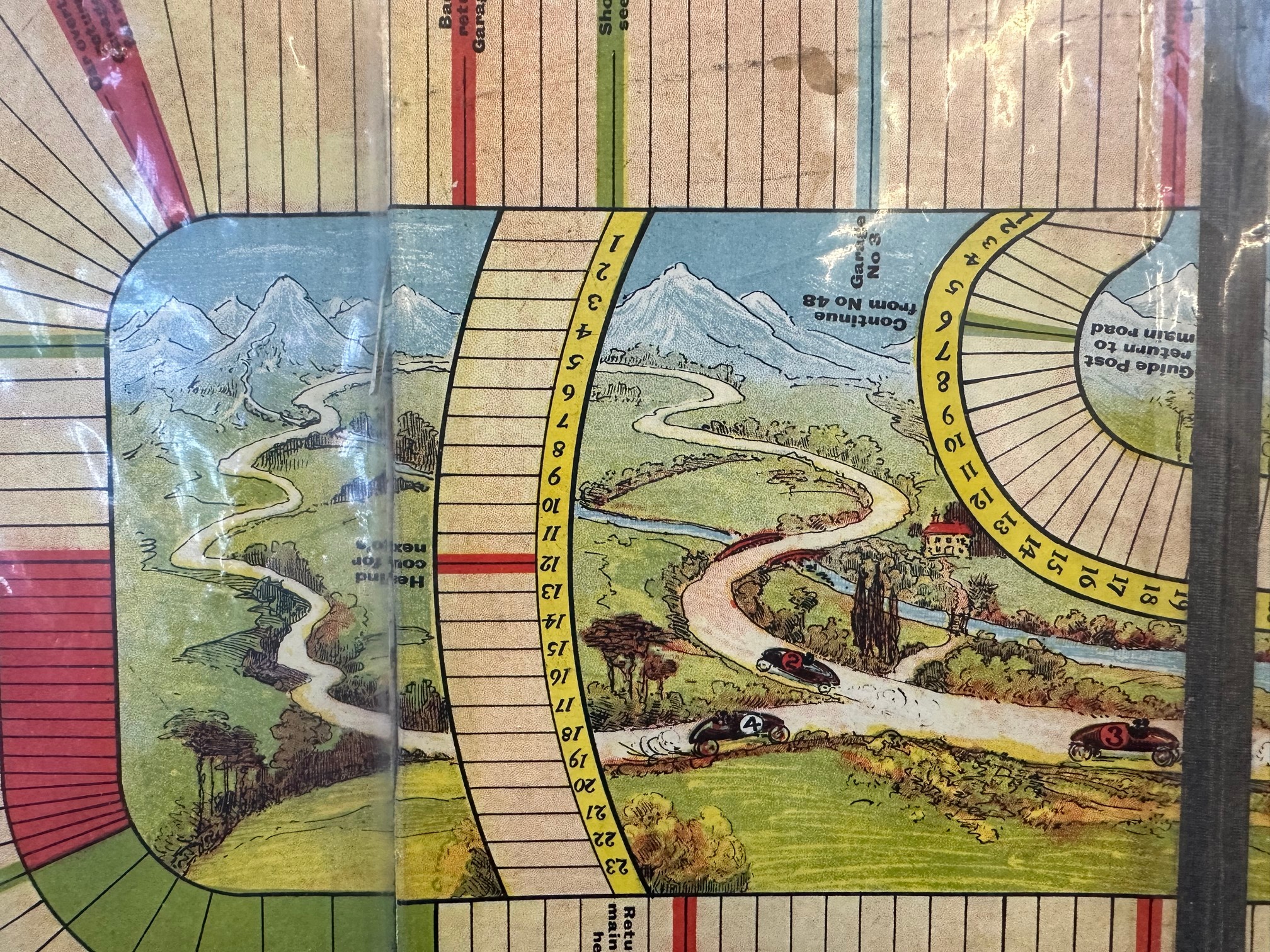 An H.P. Gibson & Sons ltd motoring board game (board only). - Image 4 of 5