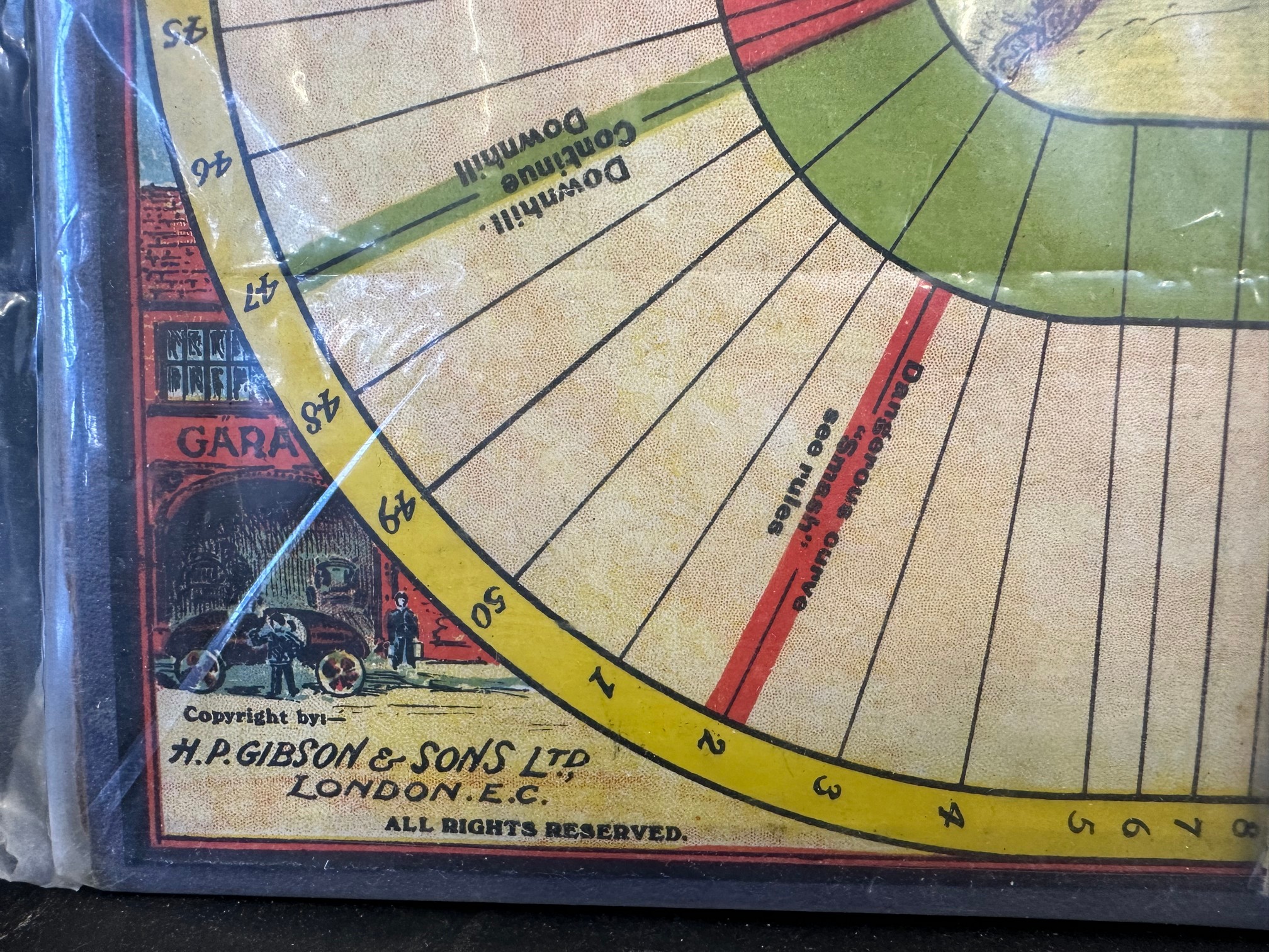 An H.P. Gibson & Sons ltd motoring board game (board only). - Image 3 of 5