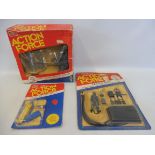 Action Man Action Force - inc. a carded S.A.S Para Attack, a carded Q-Force Aqua Trooper and a boxed