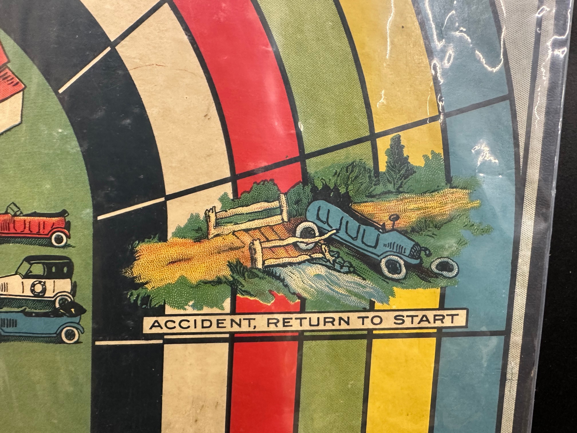 A Spedem Auto Race board, without counters, by Alderman, Fairchild Co. New York. - Image 3 of 4