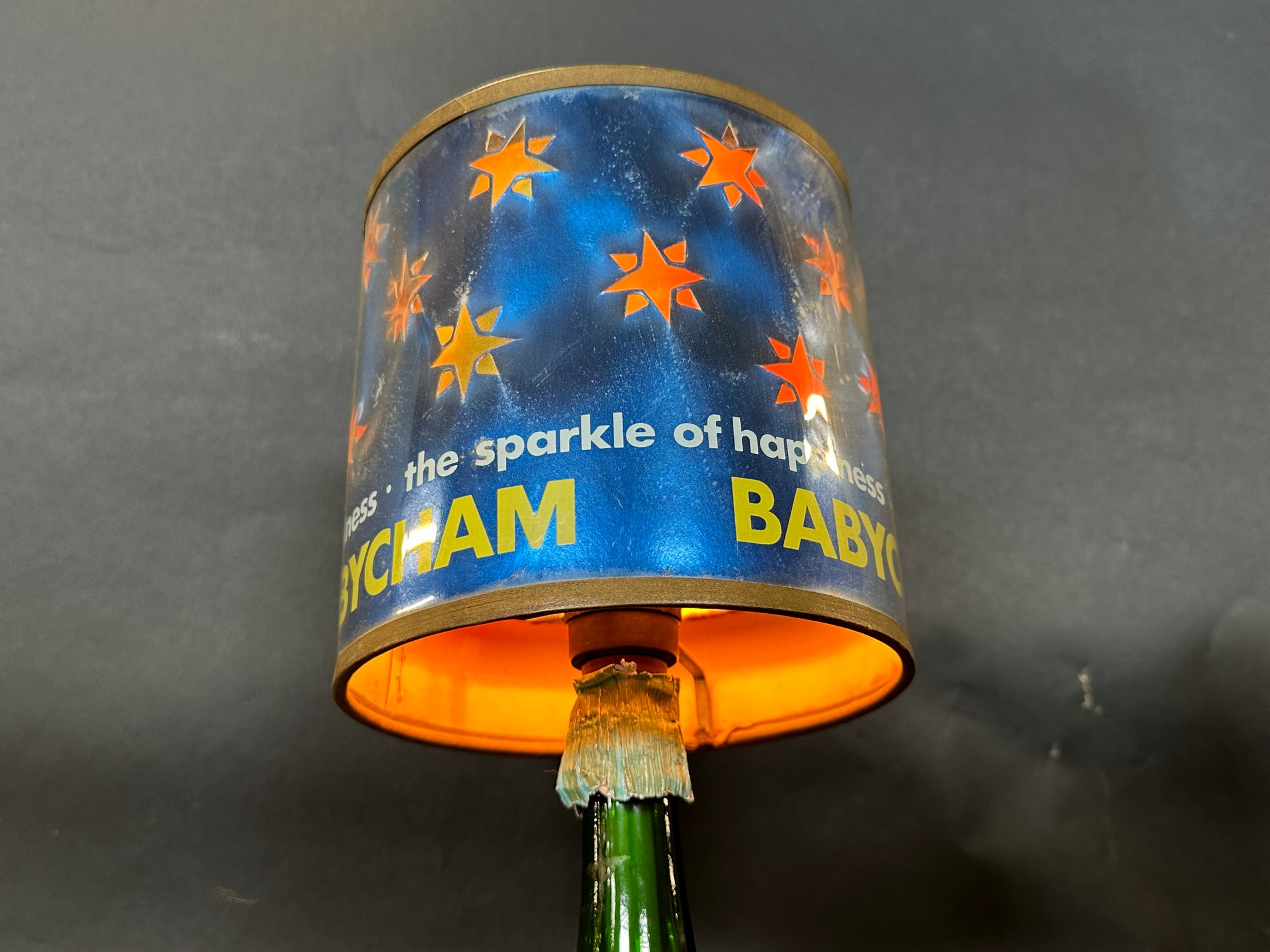 A Babycham table lamp, 13" high. - Image 3 of 4