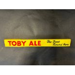 A Toby Ale shelf strip, 15 x 1 3/4".