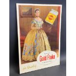 A Wills's Gold Flake Cigarettes pictorial showcard, 19 x 27".