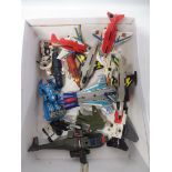 A quantity of early generation Transformers to include Dive Dive, Skydive, Airraid, Needlenose and