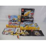 A selection of Lego 3 in 1 sets/Technic Lego sets, not checked.