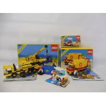 Three boxed Lego sets, no.'s 6361, 6634 and 6693, not checked.