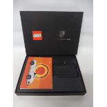 A Lego Porsche 911 Turbo VIP owner's pack leather card wallet, no. 10295.