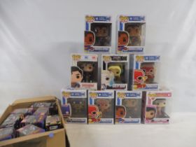 A box of Pops Superheroes, excellent condition.