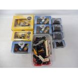 A box of Oxford die-cast scale models to include American custom cars, loose scale models etc.