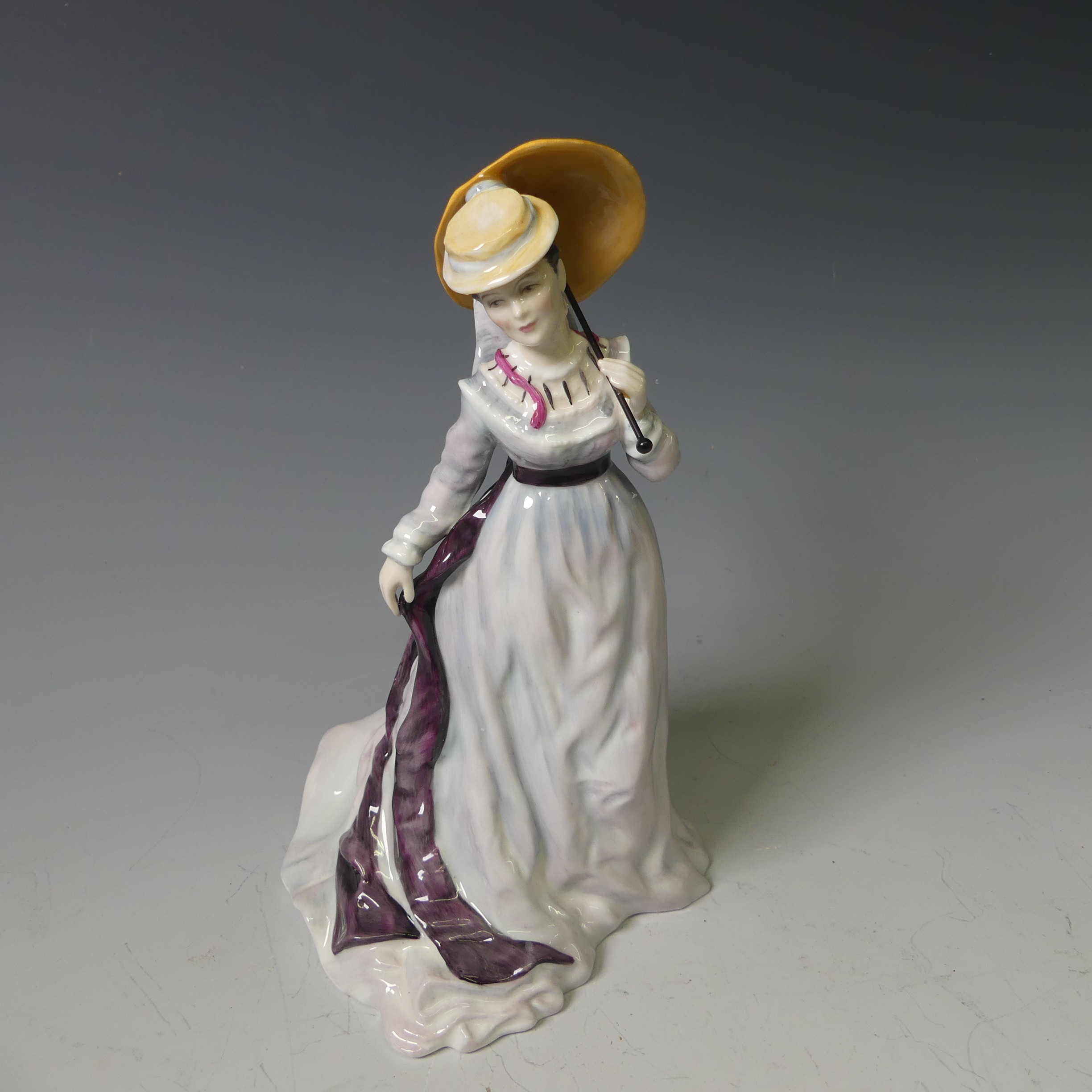 A Royal Doulton limited edition figure of La Loge, (170/7500), together with Lise, HN3474, (72/ - Image 4 of 15