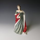 A Royal Doulton Queens of the Realm figure of Queen Anne HN3141, limited edition 554/5000,