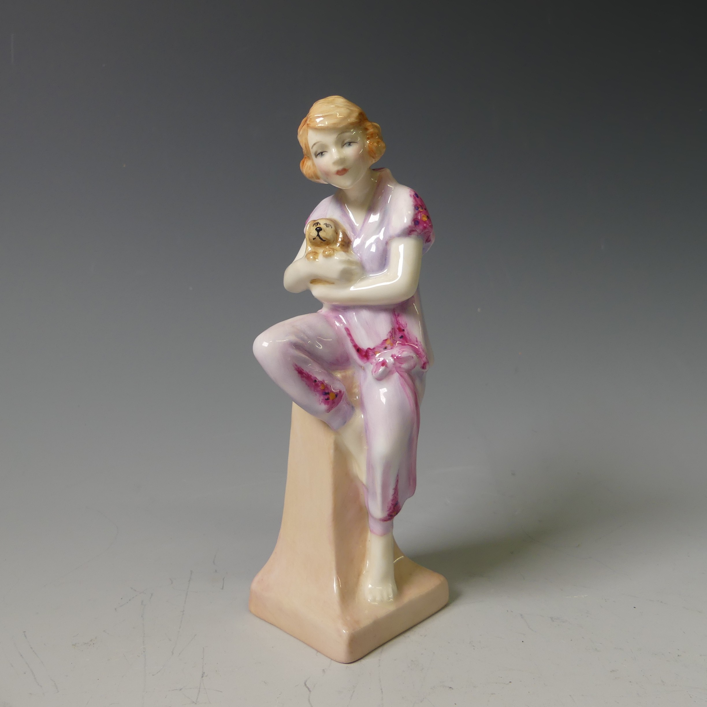 A Royal Doulton limited edition figure of La Loge, (170/7500), together with Lise, HN3474, (72/ - Image 6 of 15