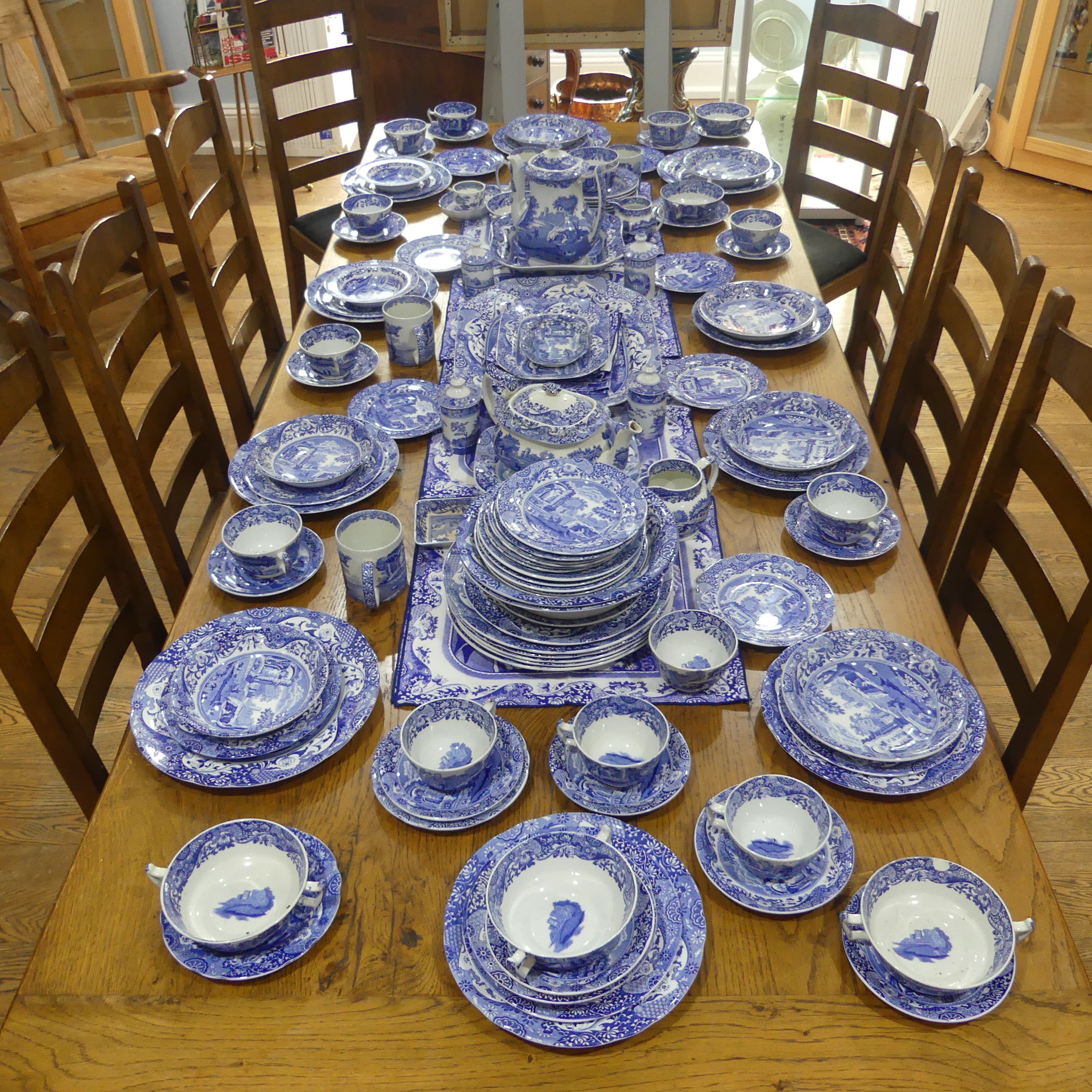 An extensive Copeland Spode ‘Italian’ pattern Dinner, Tea and Coffee Service, comprising ten - Image 2 of 4