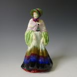 A Royal Doulton figure of The Parson's Daughter, HN1356, multicoloured colourway, dated 1929 and