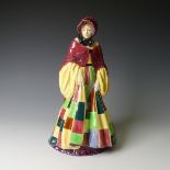 A Royal Doulton figure of 'The Parson's Daughter', hand-painted with factory and hand-painted