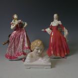 A Royal Doulton limited edition figure of Lady Sarah Jane, HN4793, with box and certificate of