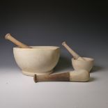 A Wedgwood Best Composition Pestle and Mortar, numbered 2, impressed marks to base dated 30/5/48,