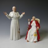 A Royal Doulton limited edition figure of Pope John Paul II, HN4477, (no.760), with box and