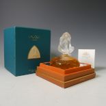 A Lalique glass Scent Bottle 'Le Nu', from the Flacon Collection, 1996, limited edition with