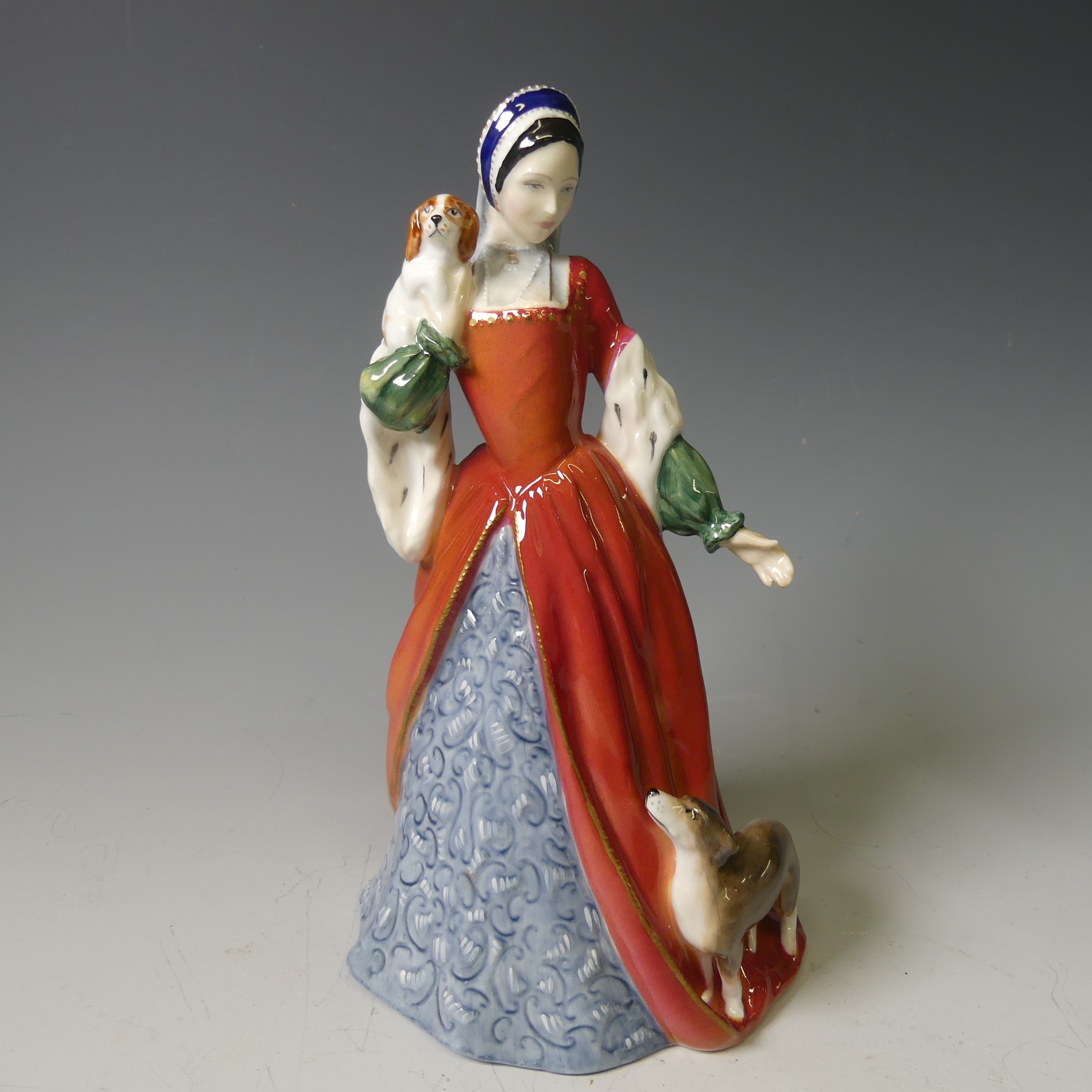 A Royal Doulton limited edition figure of Catherine of Aragon, HN3233, (4362/9500), together with - Image 8 of 9