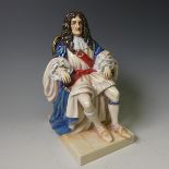 A Royal Doulton limited edition figure of Charles II, from the Stuarts series, numbered HN3825, (/