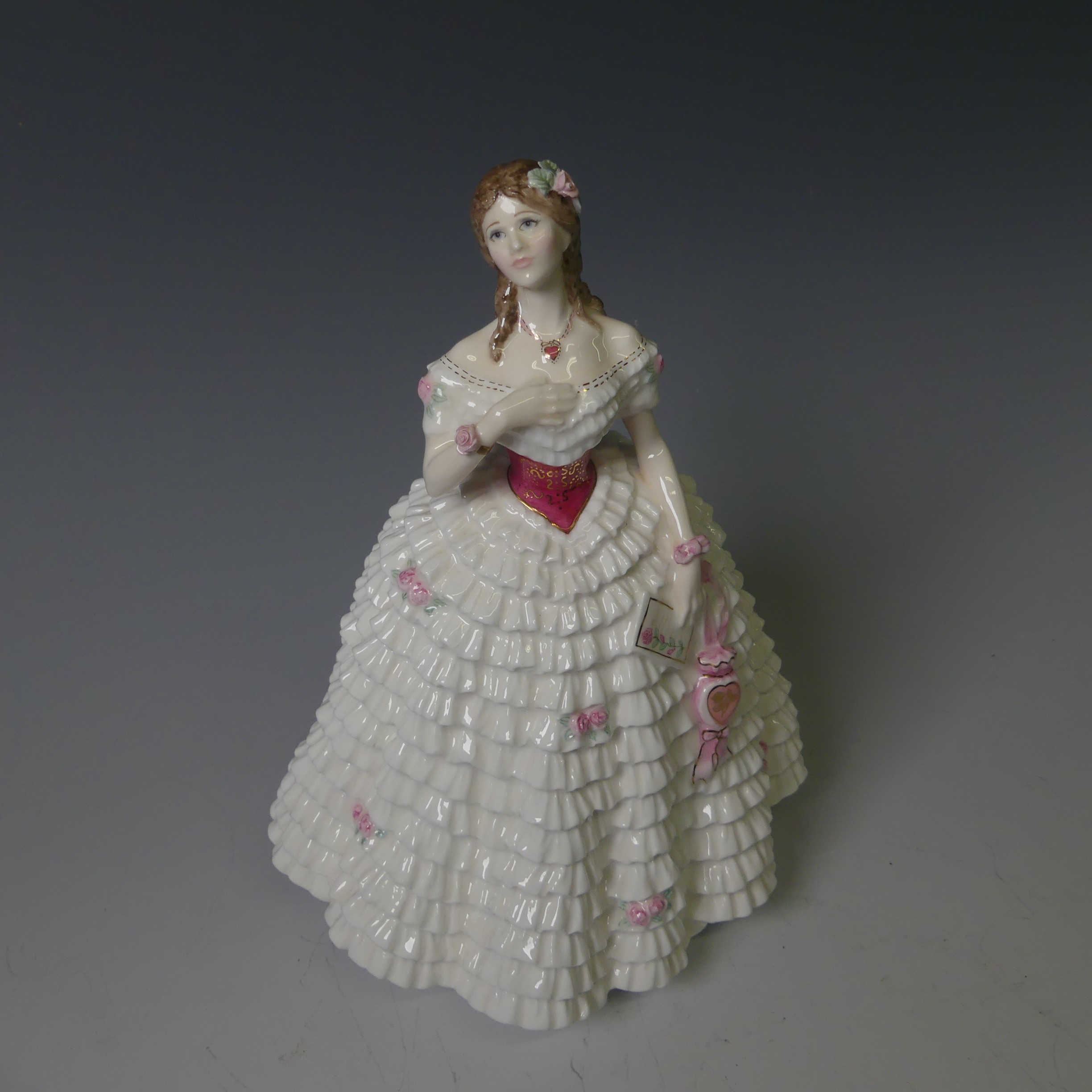 A Royal Doulton limited edition figure of La Loge, (170/7500), together with Lise, HN3474, (72/ - Image 13 of 15