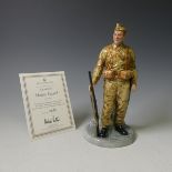 A Royal Doulton limited edition figure of Home Guard, HN4494 (579/2500), with certificate of