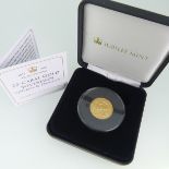 A Victorian gold Sovereign, dated 1886, Melbourne mint mark, in Jubilee Mint presentation case