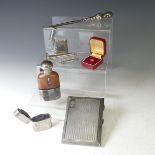A George V silver Cigarette Case, by S Blanckensee & Son Ltd., hallmarked Birmingham, 1928, with