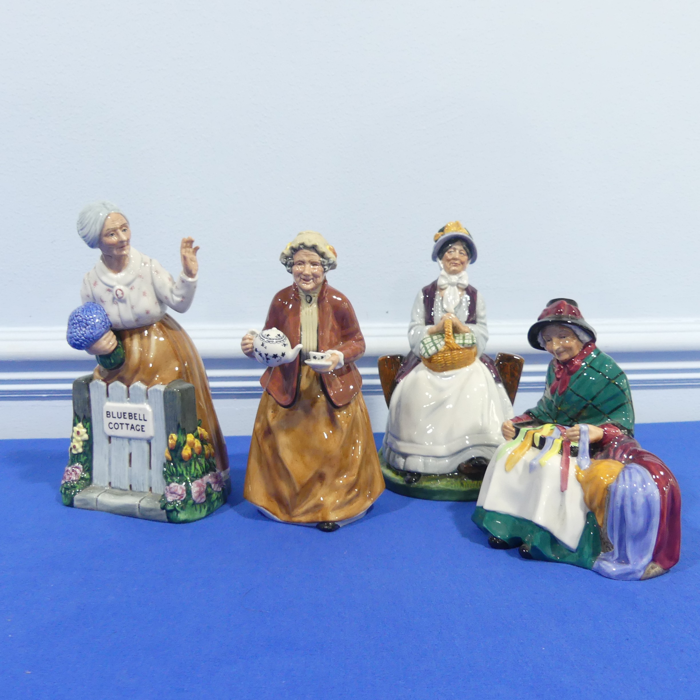 A small quantity of Royal Doulton character Figures, comprising Teatime, HN2255, Thank You,