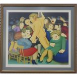 Beryl Cook (1926-2008), Ladies Night, a pencil signed limited edition print, no.163/300, titled in