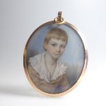 Early 19th century English School (circa 1805), Portrait Miniature of John Bathhurst Deane (1797-