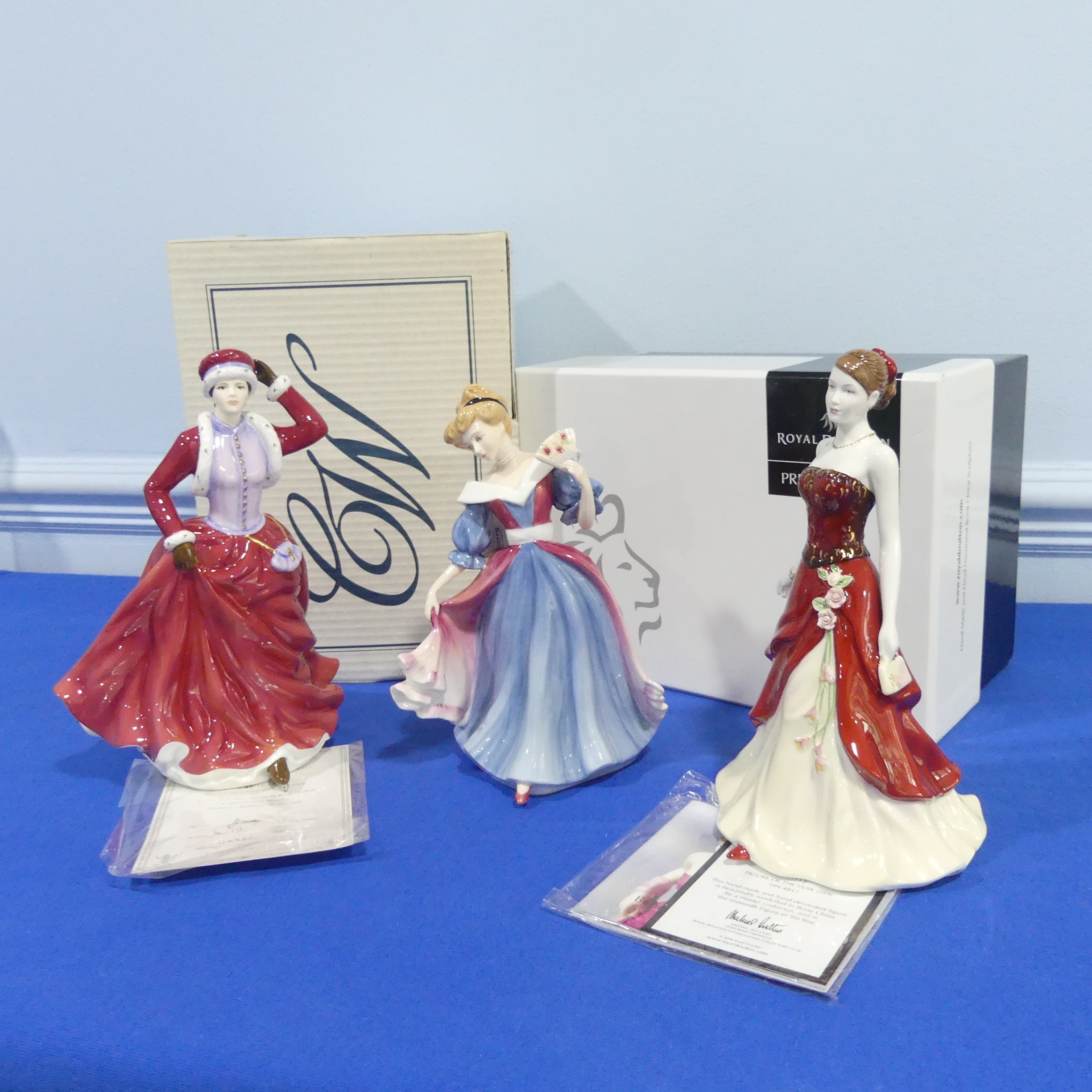 A small quantity of Royal Doulton Pretty Ladies Figures, to comprise Emily HN4817, Helena HN5318 and - Image 4 of 8