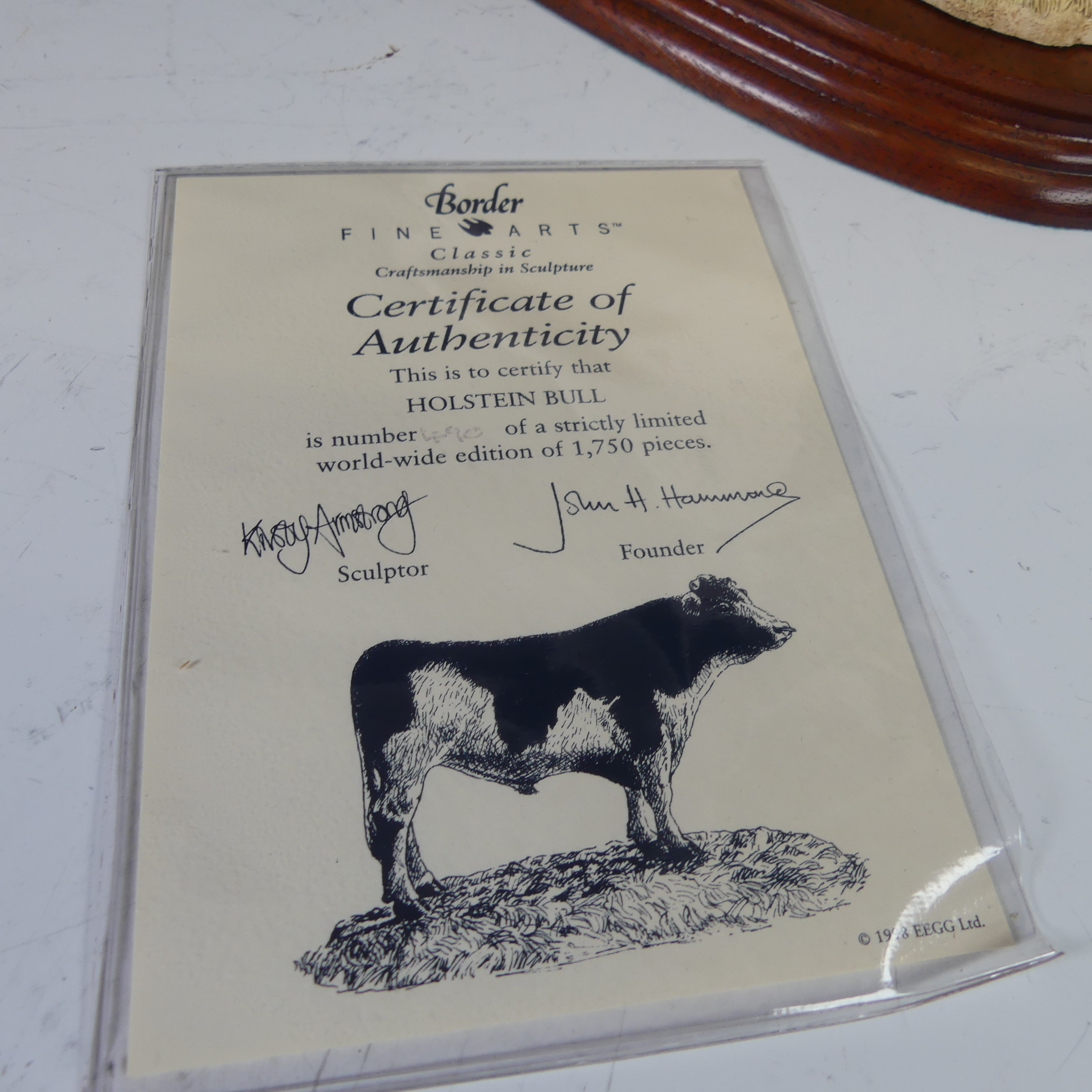 Border Fine Arts; Three boxed figures, including two limited editions; The 'Holstein Friesian - Bild 7 aus 17