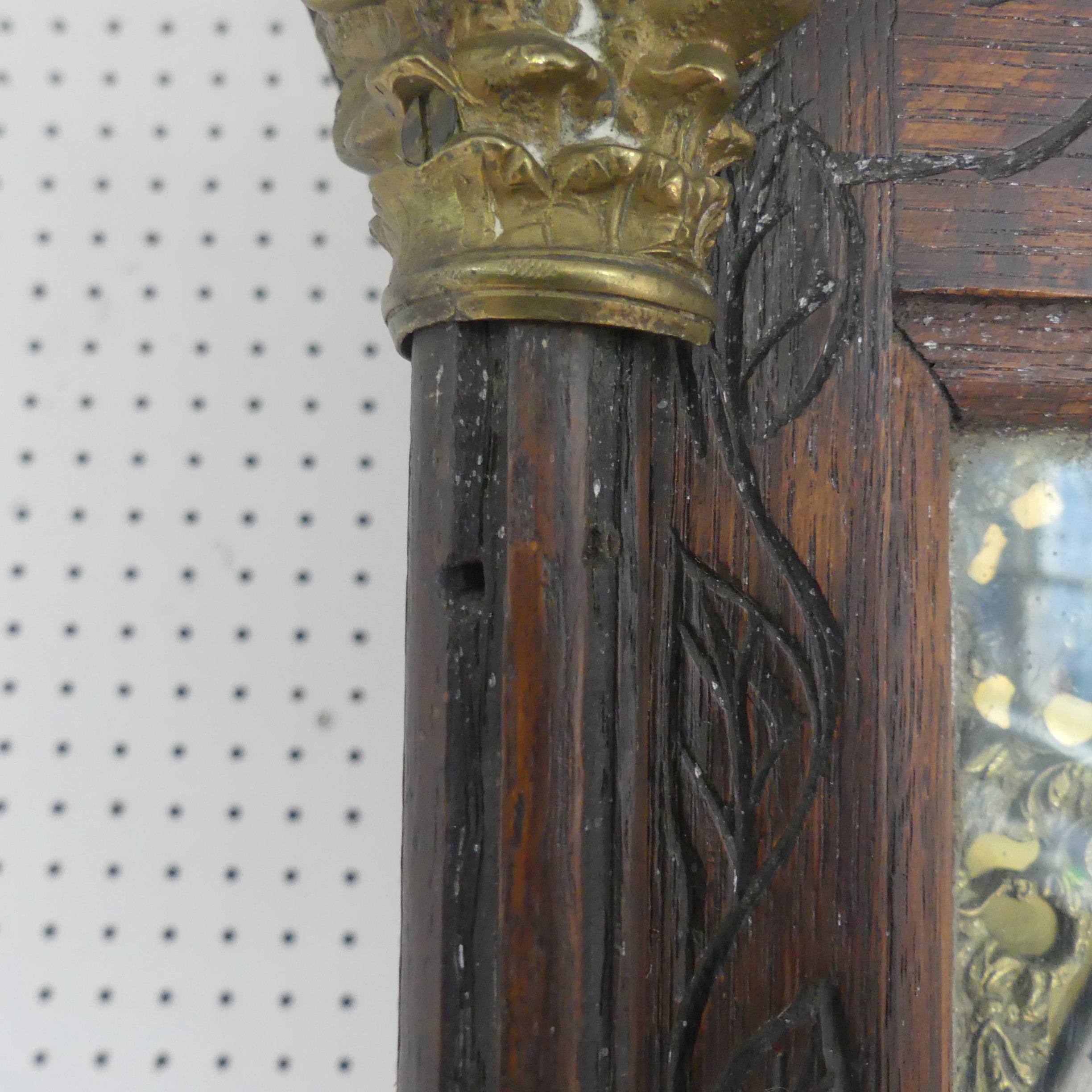 W. Fletcher, Leeds, a carved oak 8-day longcase clock with two-weight movement striking on a bell, - Image 7 of 29