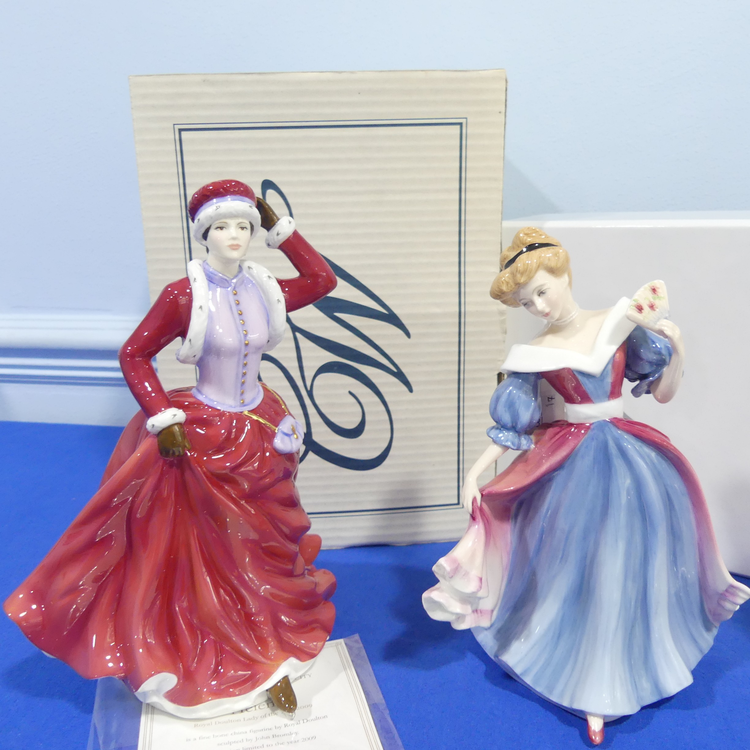 A small quantity of Royal Doulton Pretty Ladies Figures, to comprise Emily HN4817, Helena HN5318 and - Image 2 of 8