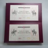 Britains, Set 5195 and Set 5295 The Life Guards Mounted Band, Set 1 limited edition no.2155 of 2500,