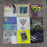 Vinyl Records; A collection of mainly original LP's and Compilations, including The Doors 'Weird