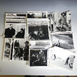 A quantity of black and white Clint Eastwood movie Lobby Cards, including 'The Good The Bad The