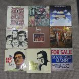 Vinyl Records; A collection of mainly original LP's and Compilations, including Bread, Manfred Mann,