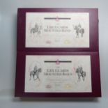 Britains, Set 5195 and Set 5295 The Life Guards Mounted Band, Set 1 limited edition no.2006 of 2500,