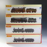 Hornby (China): Four “00” gauge locomotives and tenders, R2581 BR 4-6-0 Class N15 ‘30764 Sir Gawain’