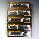 Mainline Railways: Five “00” gauge Locomotives and tenders, No.37-078 4-6-0 ‘Manor’ Class