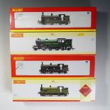 Hornby (China): Four “00” gauge locomotives, R2678 LSWR 0-4-4 Class M7 Locomotive ‘252’, R2734 BR