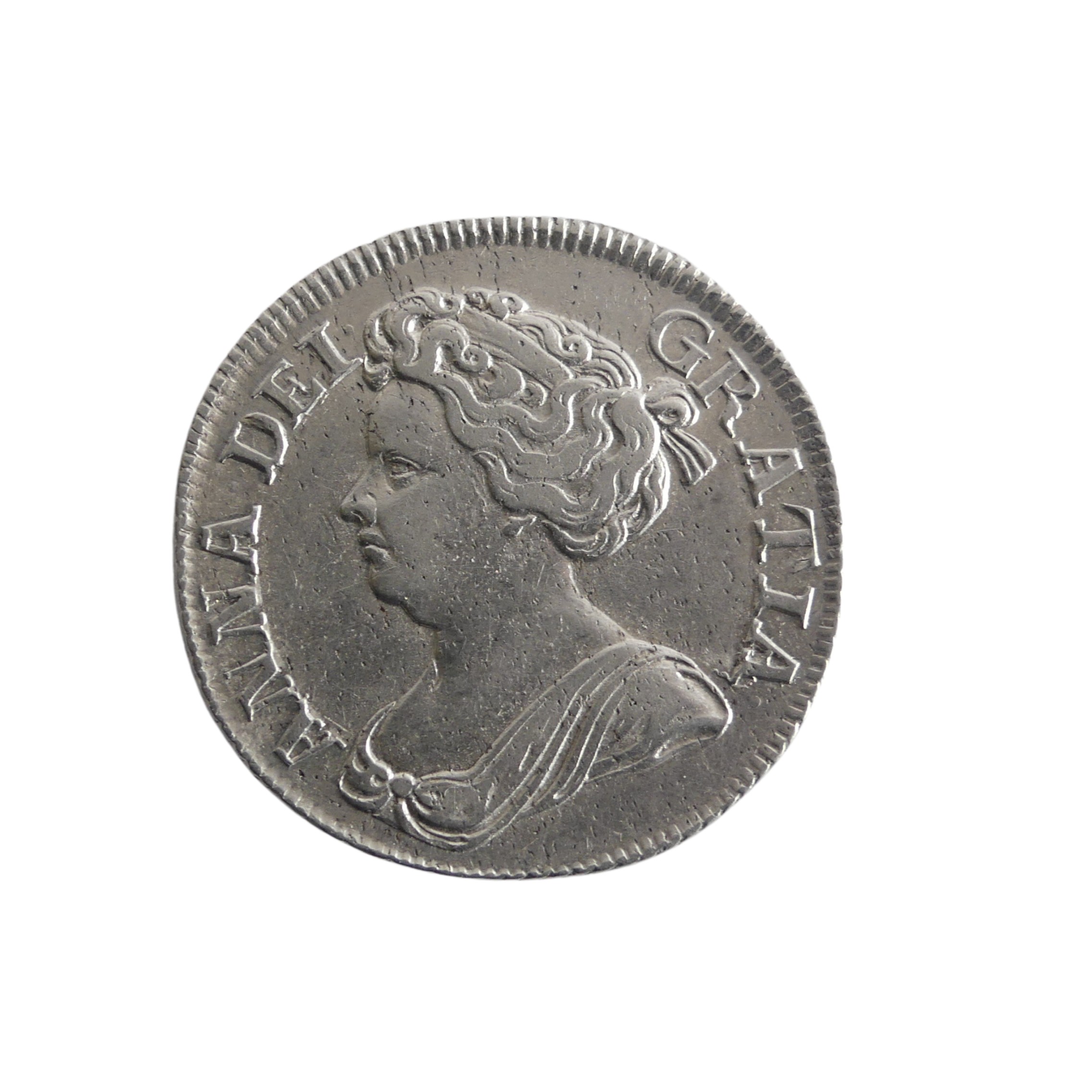 Two Queen Anne Shillings, dated 1711 (2) Provenance; The Jeffery William John Dodman Collection of - Image 3 of 4