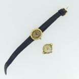 An 18ct gold Girard-Perregaux lady's Wristwatch, cal. 73B 103 17-jewels movement, 19mm case